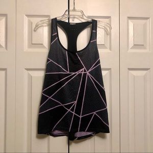 Champion Black & Purple Racer Back Tank